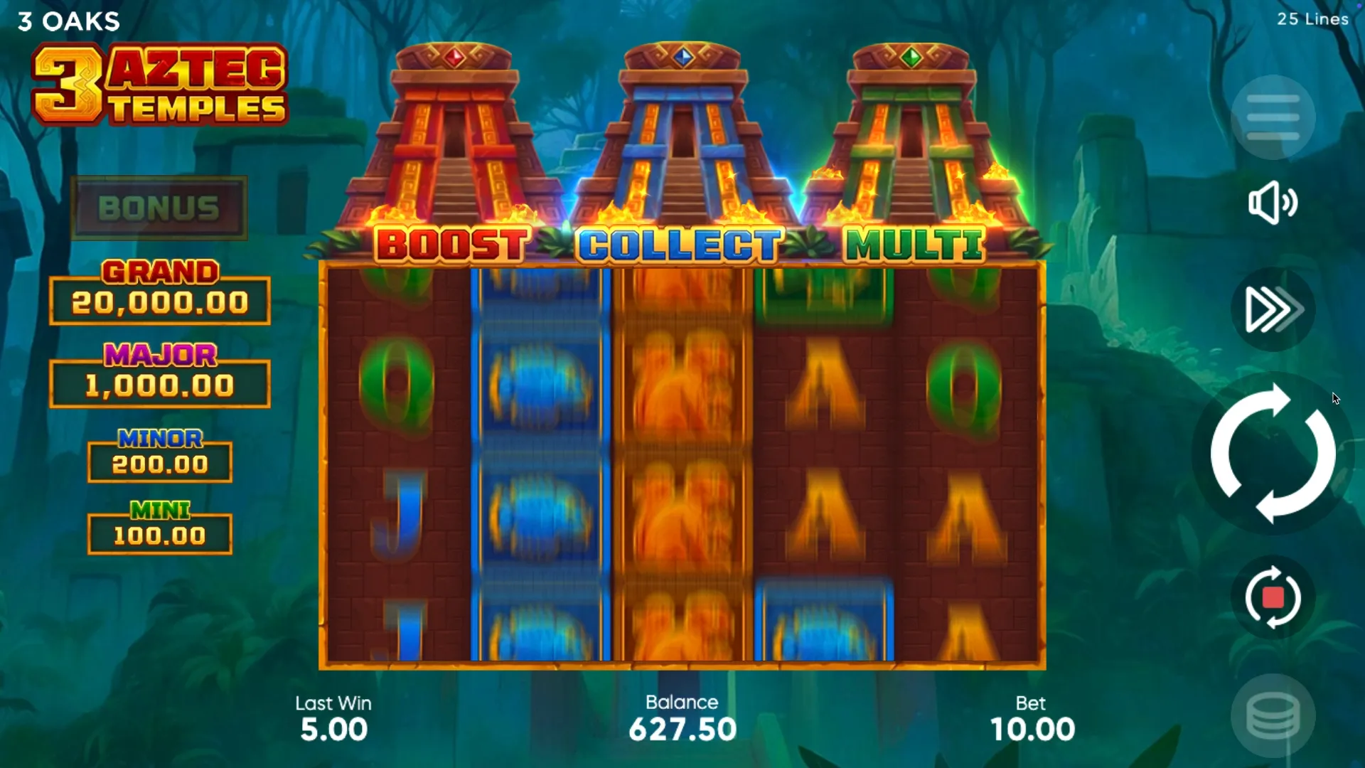 3 Aztec Temples How to win