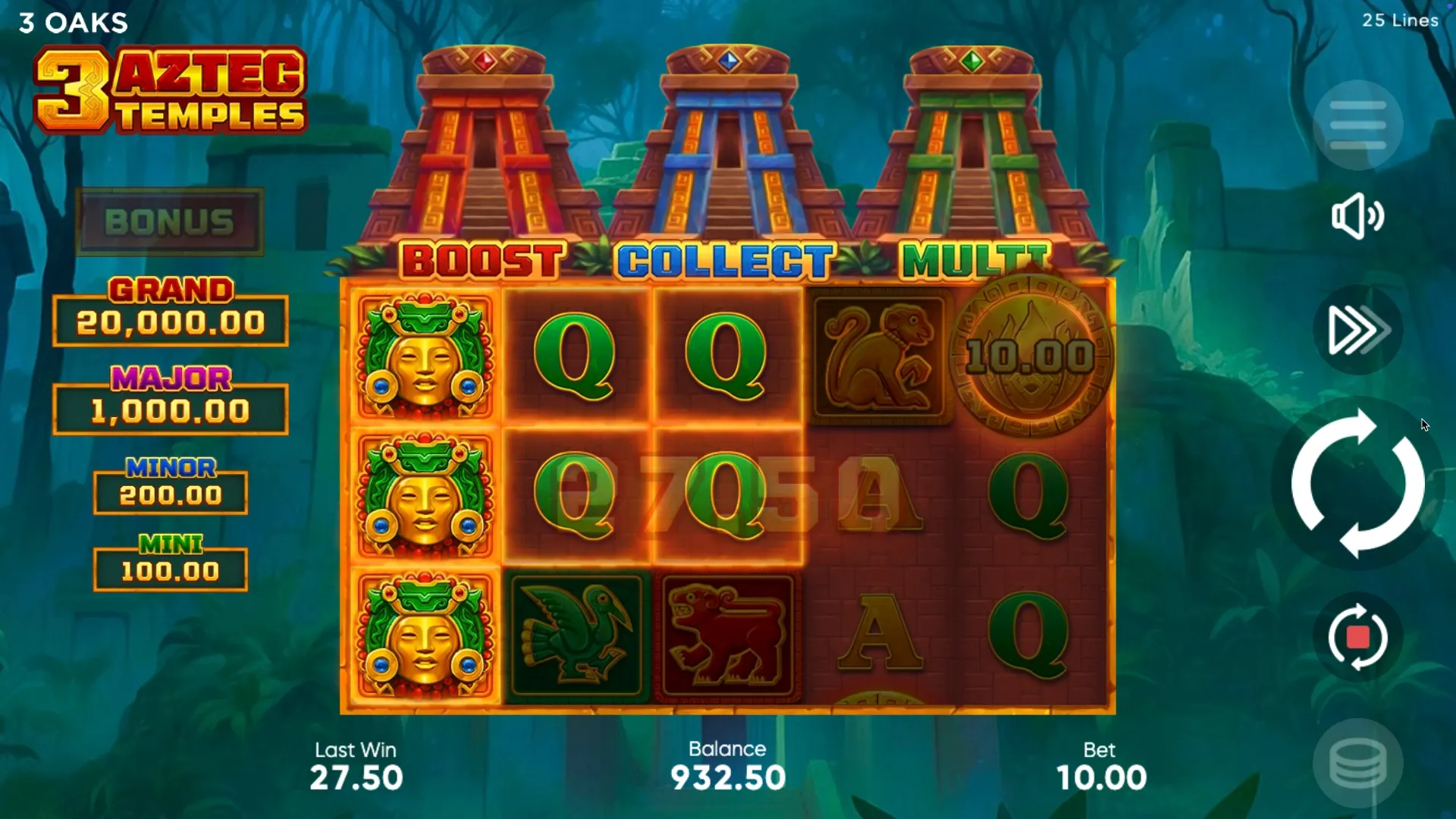 3 Aztec Temples game for money download