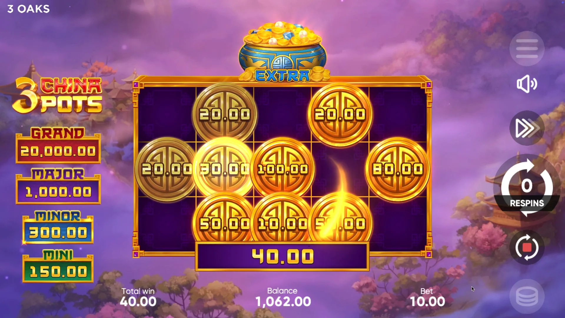 Play 3 China Pots for free