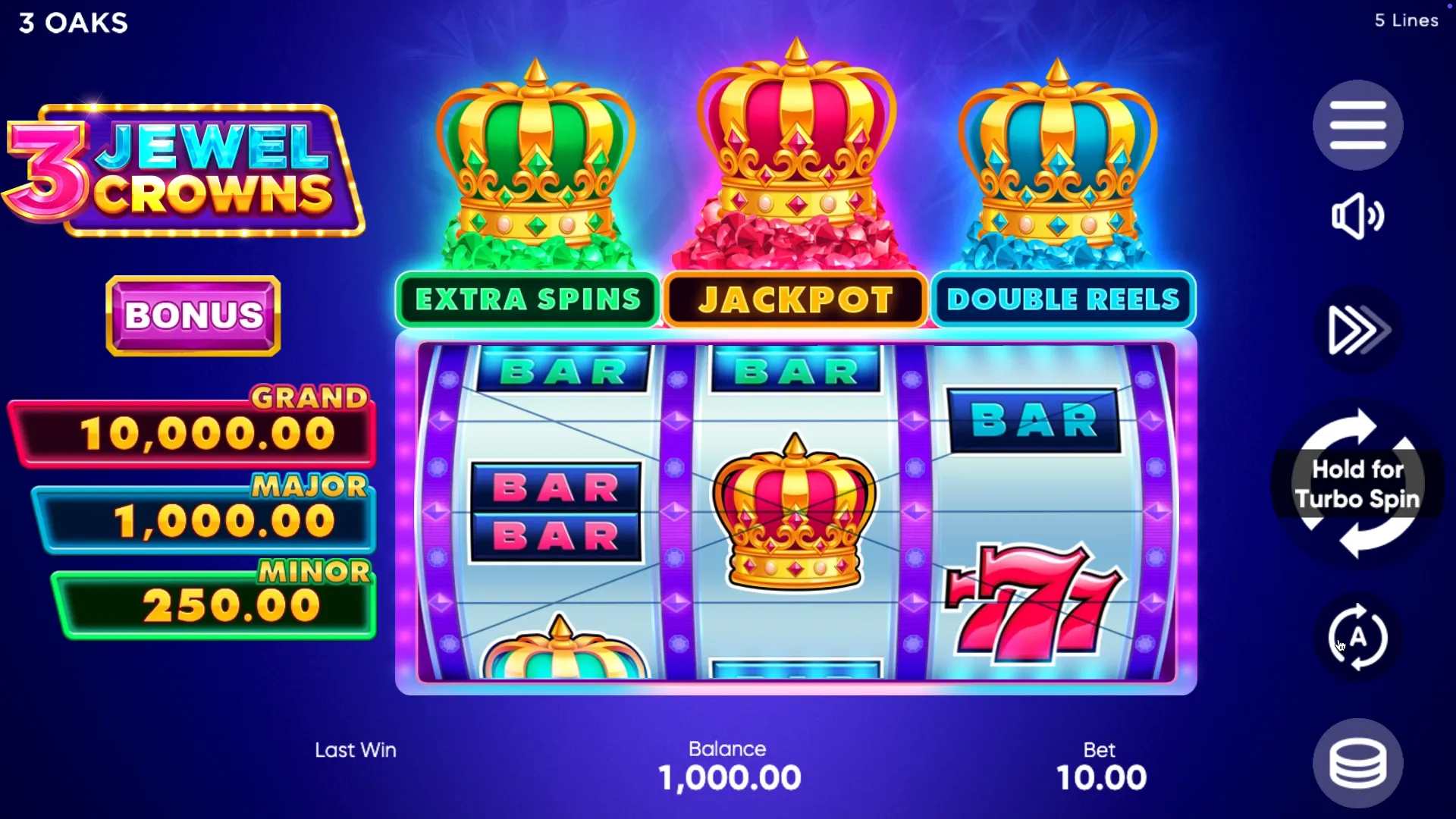 Online game 3 Jewel Crowns