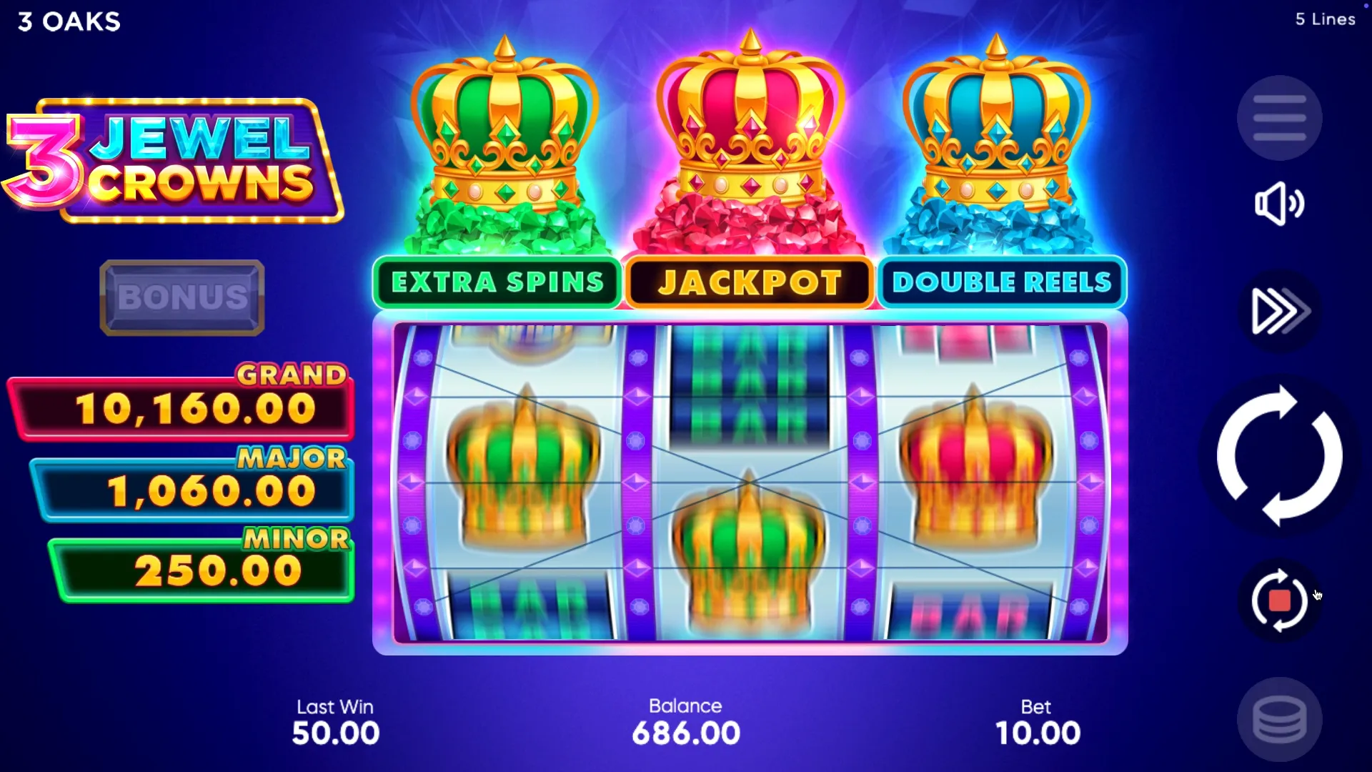 3 Jewel Crowns play online