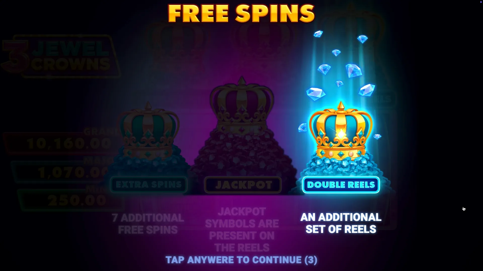 3 Jewel Crowns registration