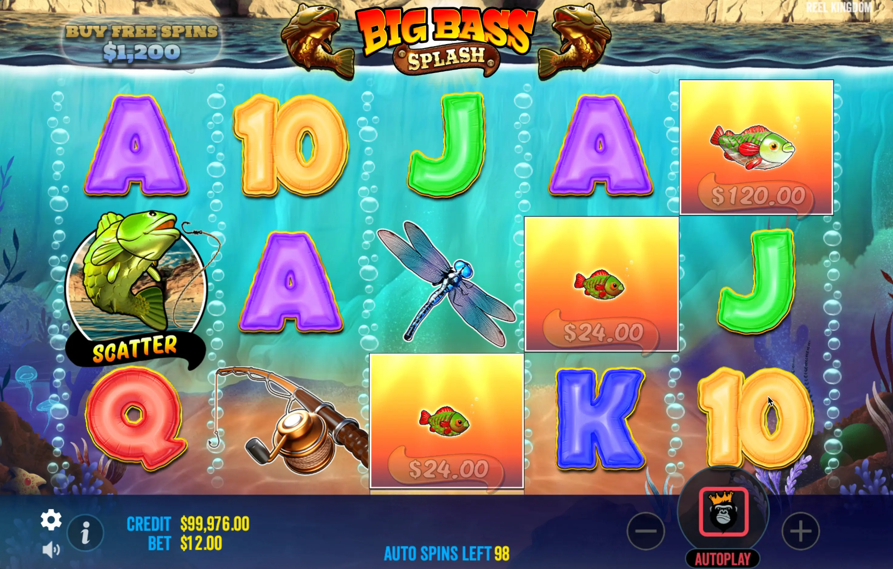 Big Bass Splash slot for money