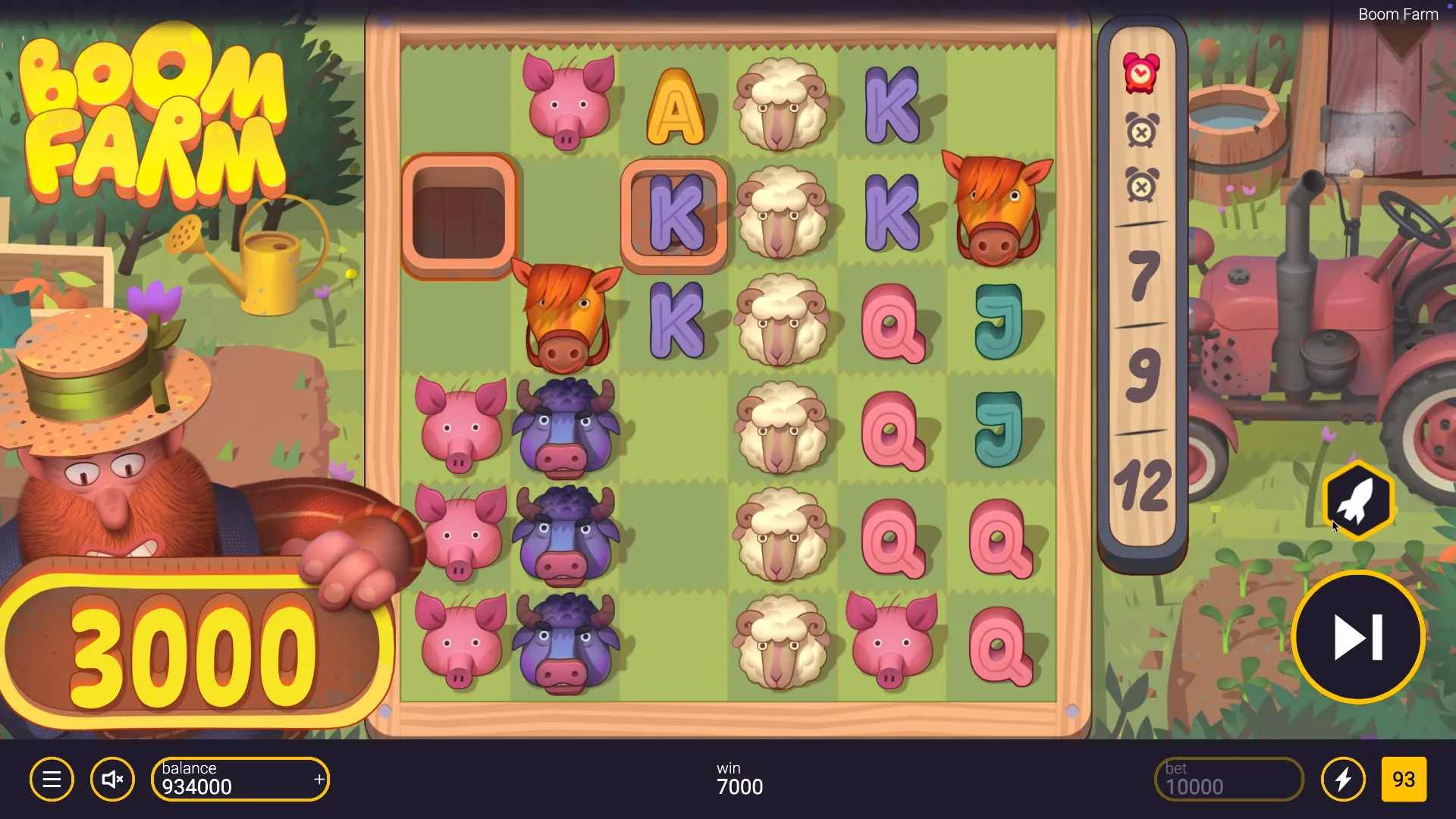 Boom Farm earning strategy