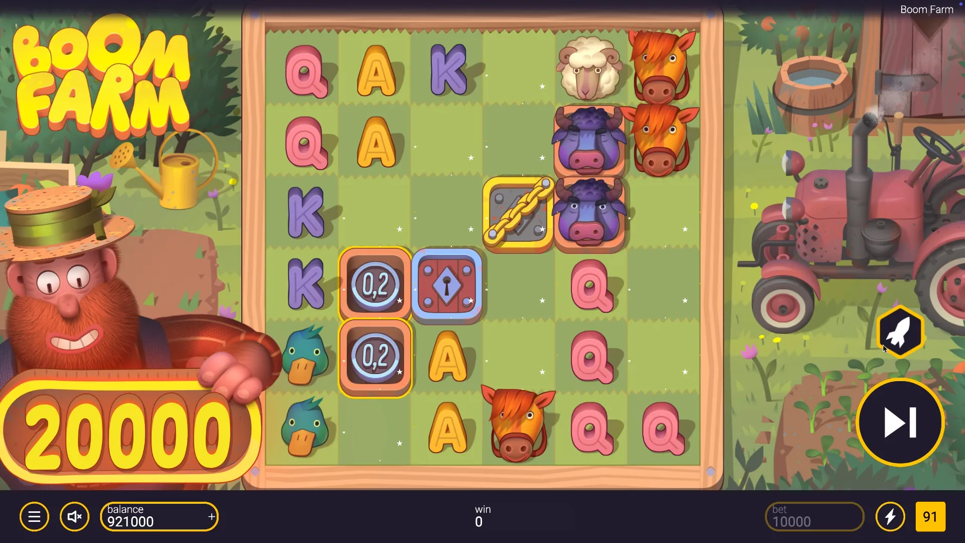 Game for money Boom Farm