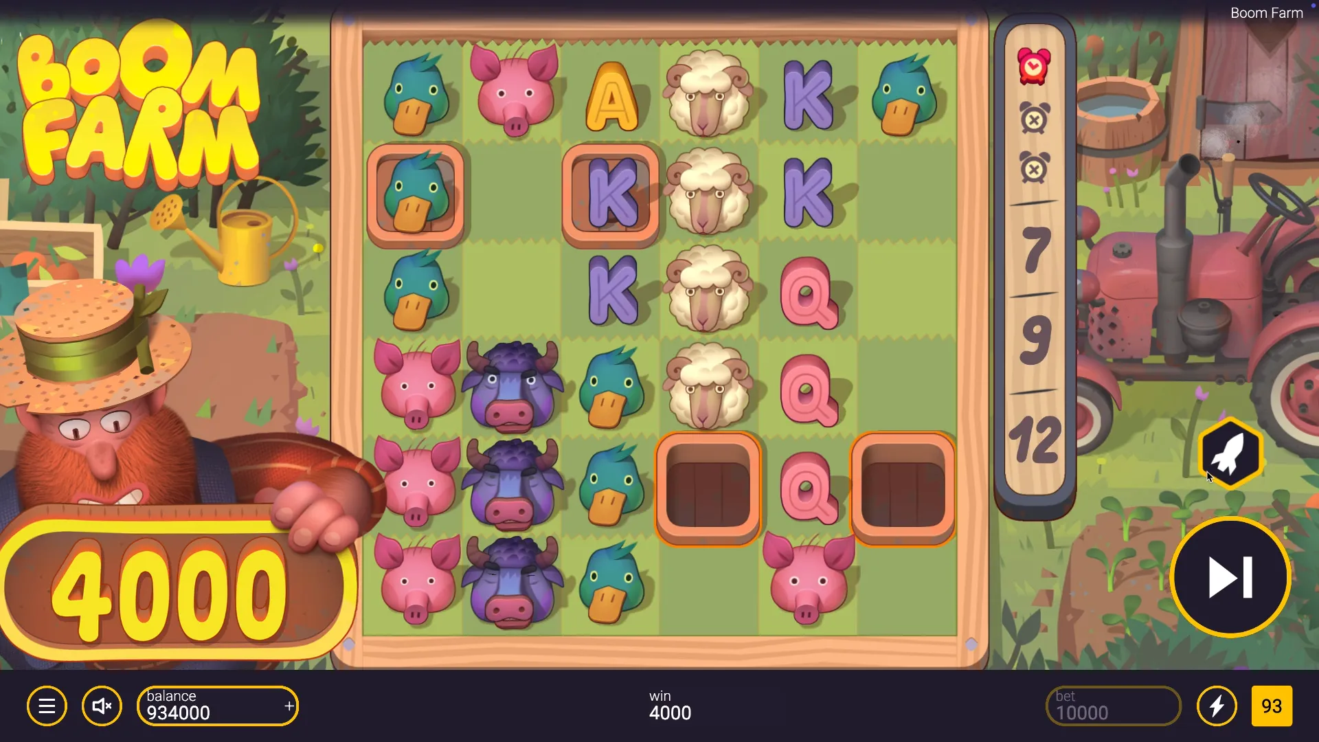 Boom Farm slot registration