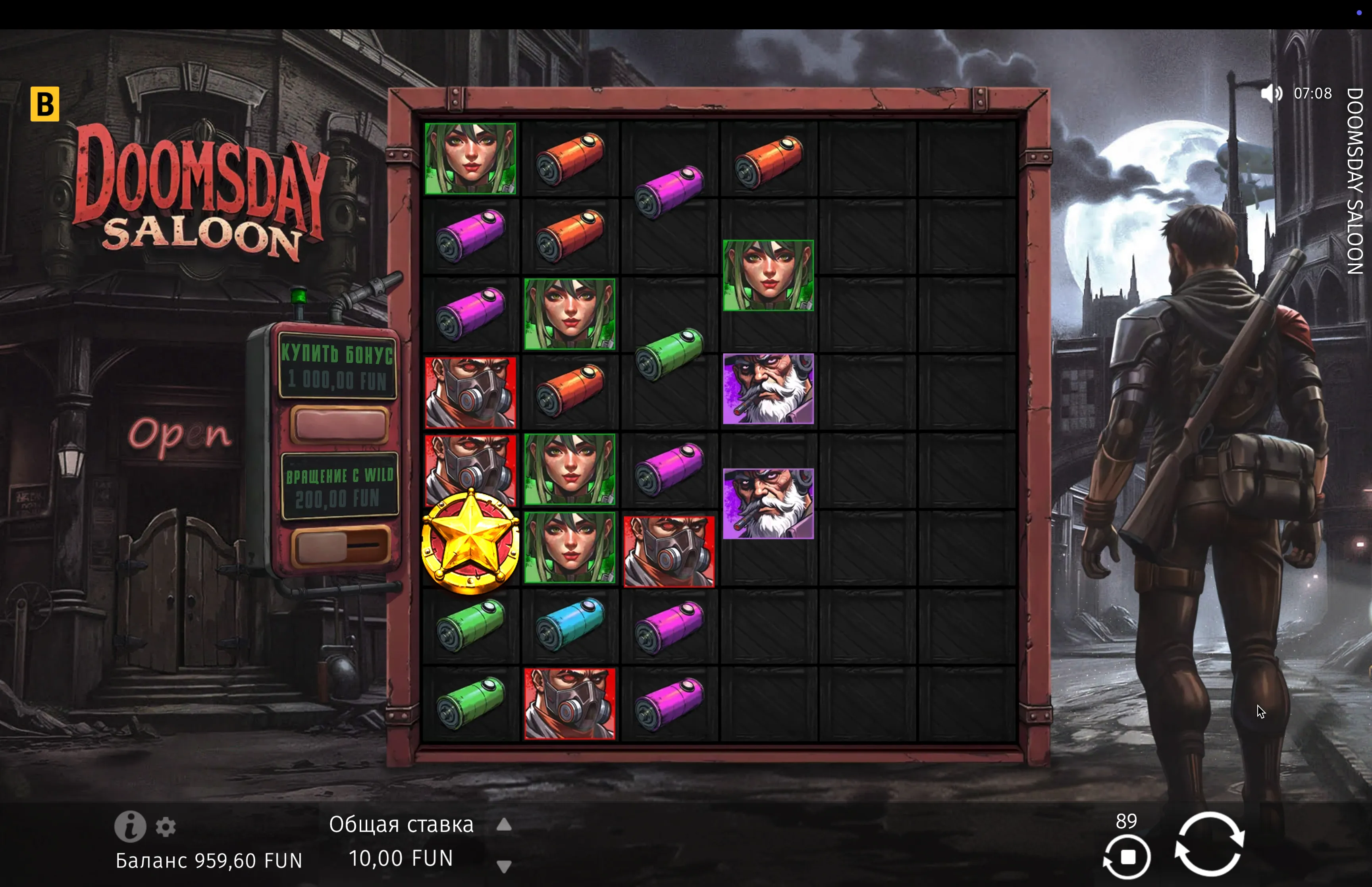 Doomsday Saloon game site