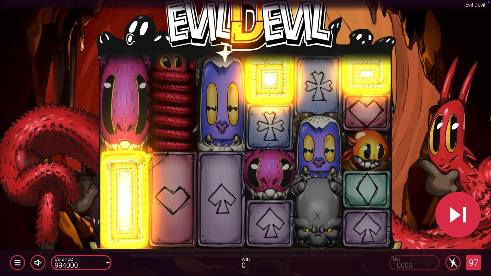 Play Evil Devil bonuses