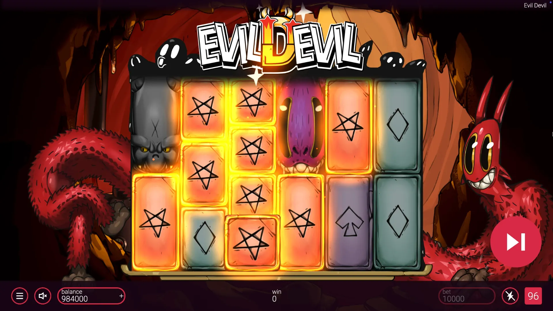 Evil Devil slot registration