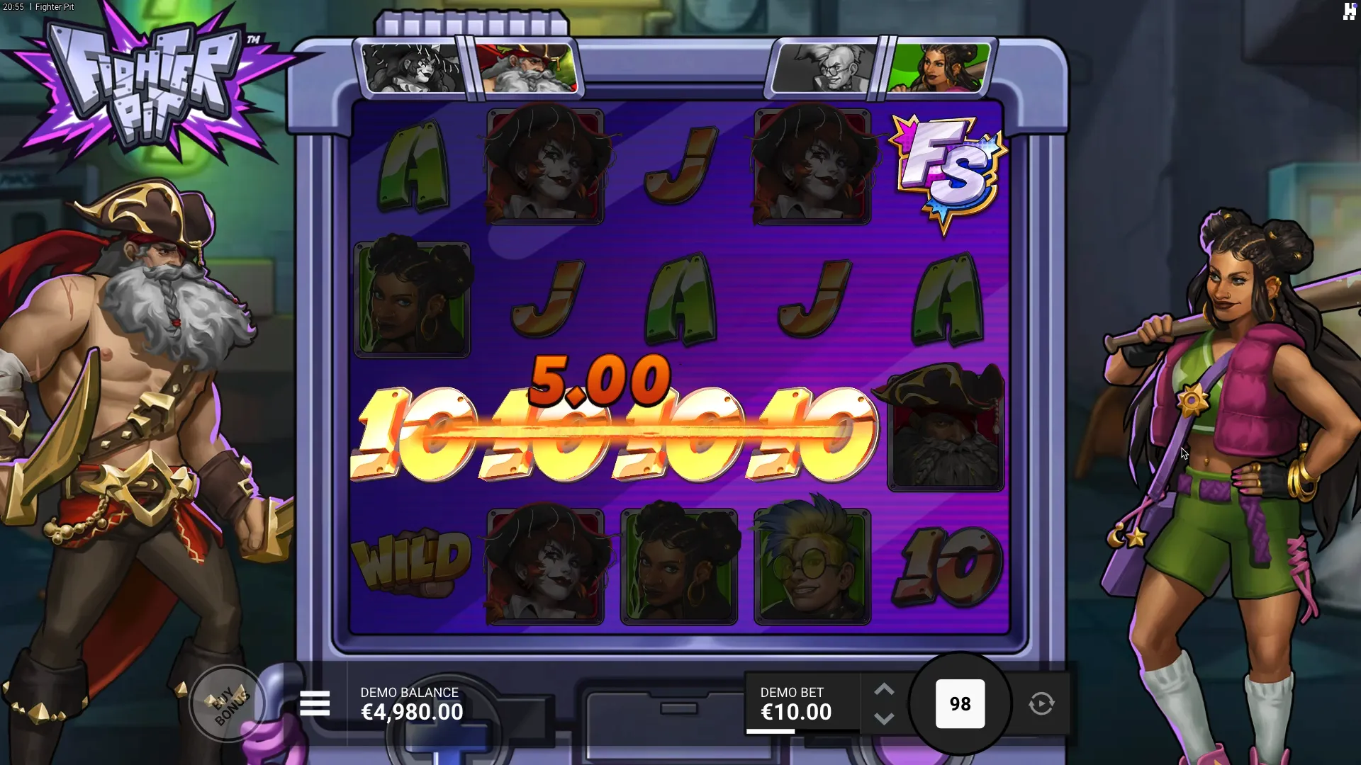 Online game Fighter Pit