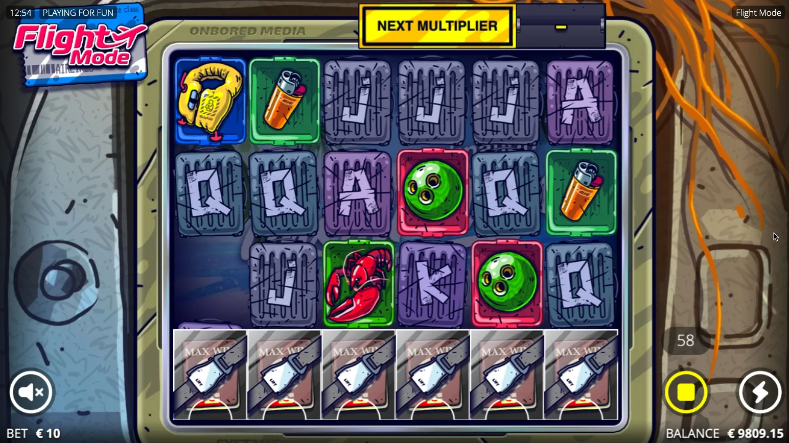 Flight Mode slot bets