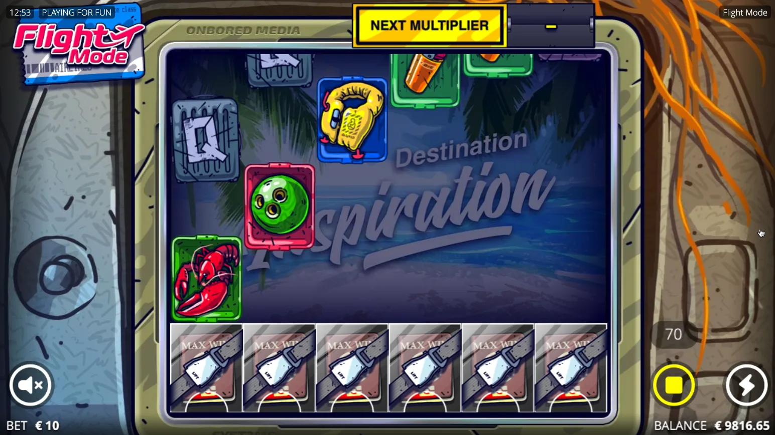 Flight Mode slot registration
