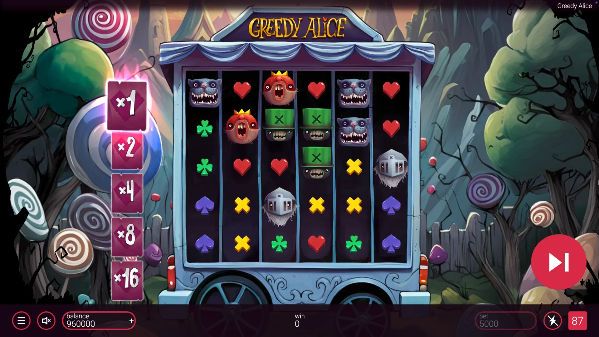 Скачать Greedy Alice на Android