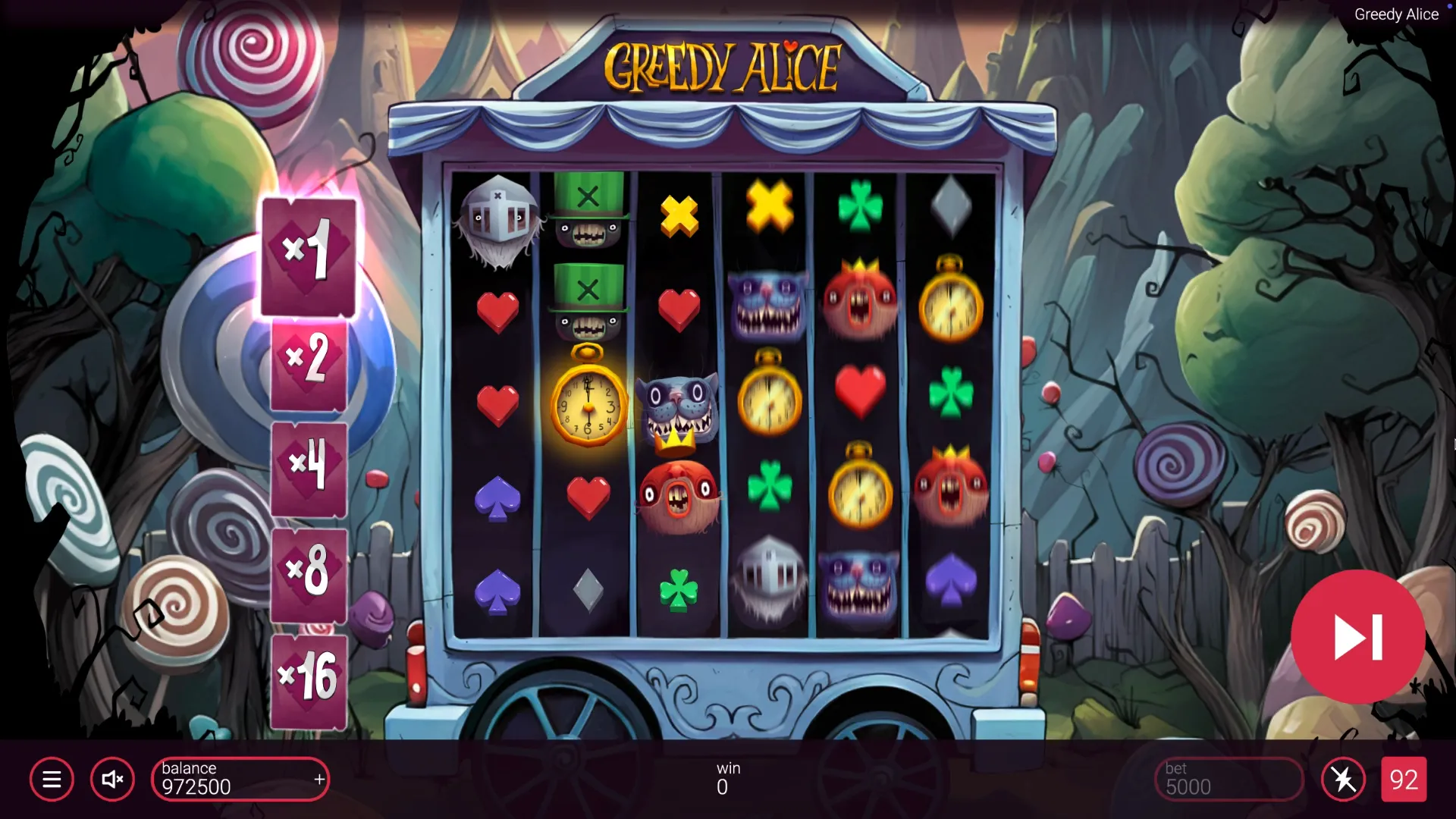 Обзоры игры Greedy Alice