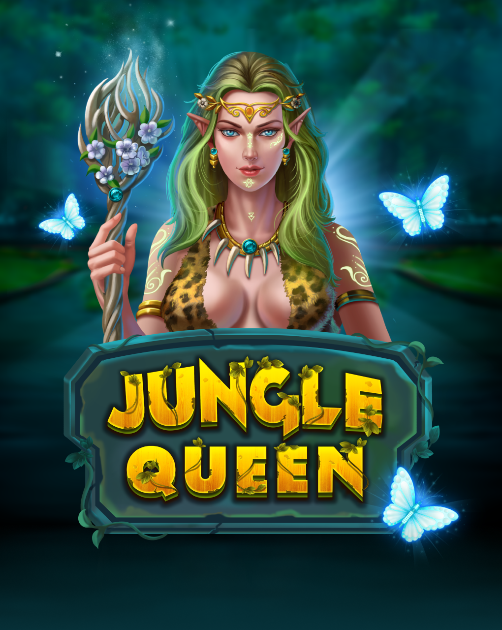 Poster Slot Jungle Queen
