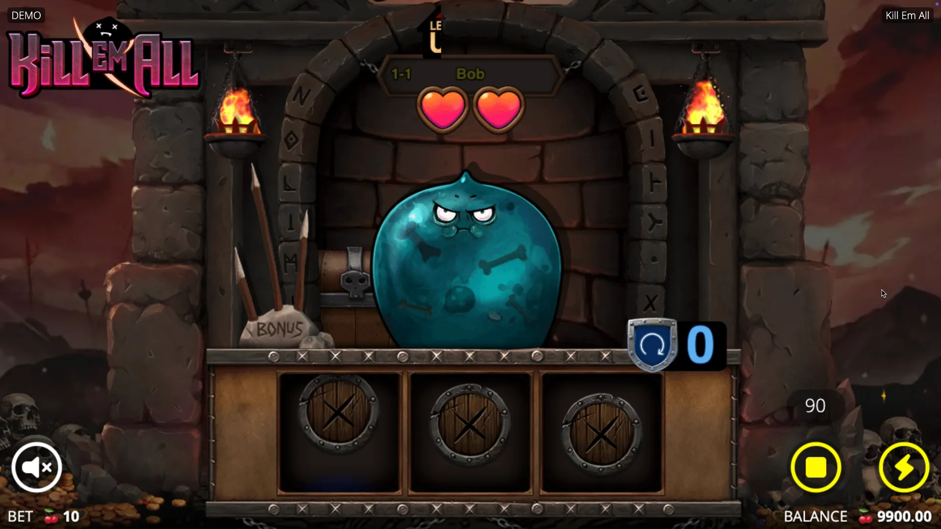 Play Kill Em All bonuses