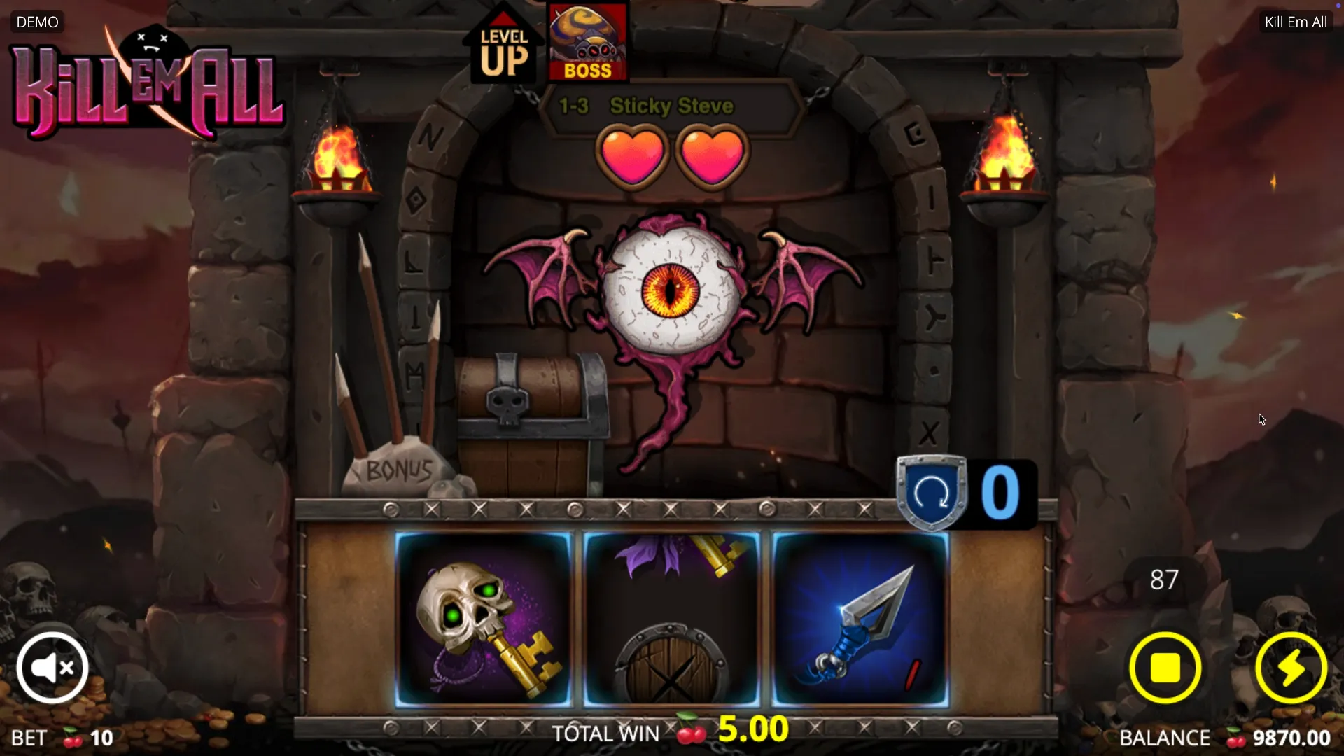 Kill Em All slot registration