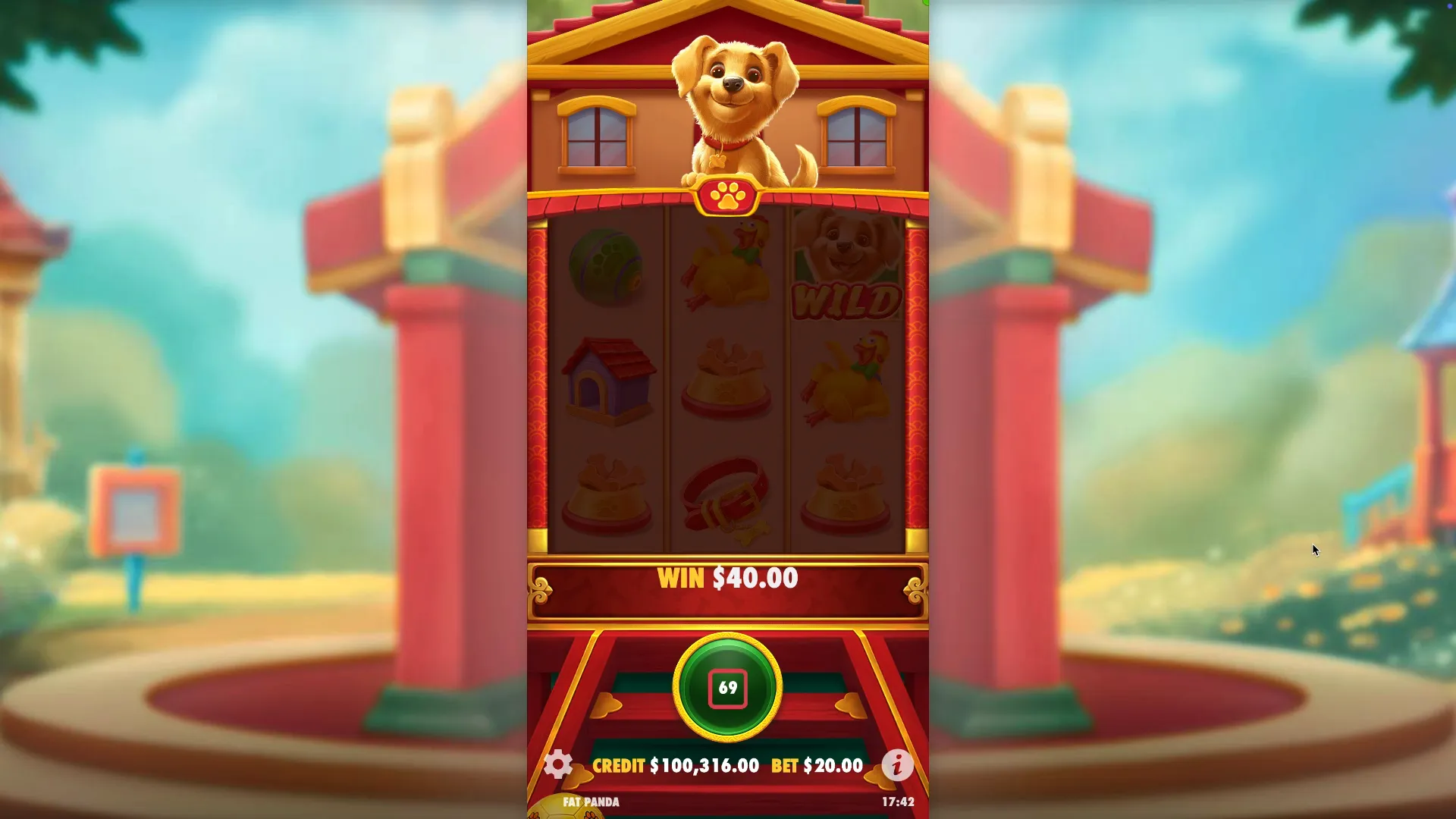 Ставки в слоте Lucky Dog