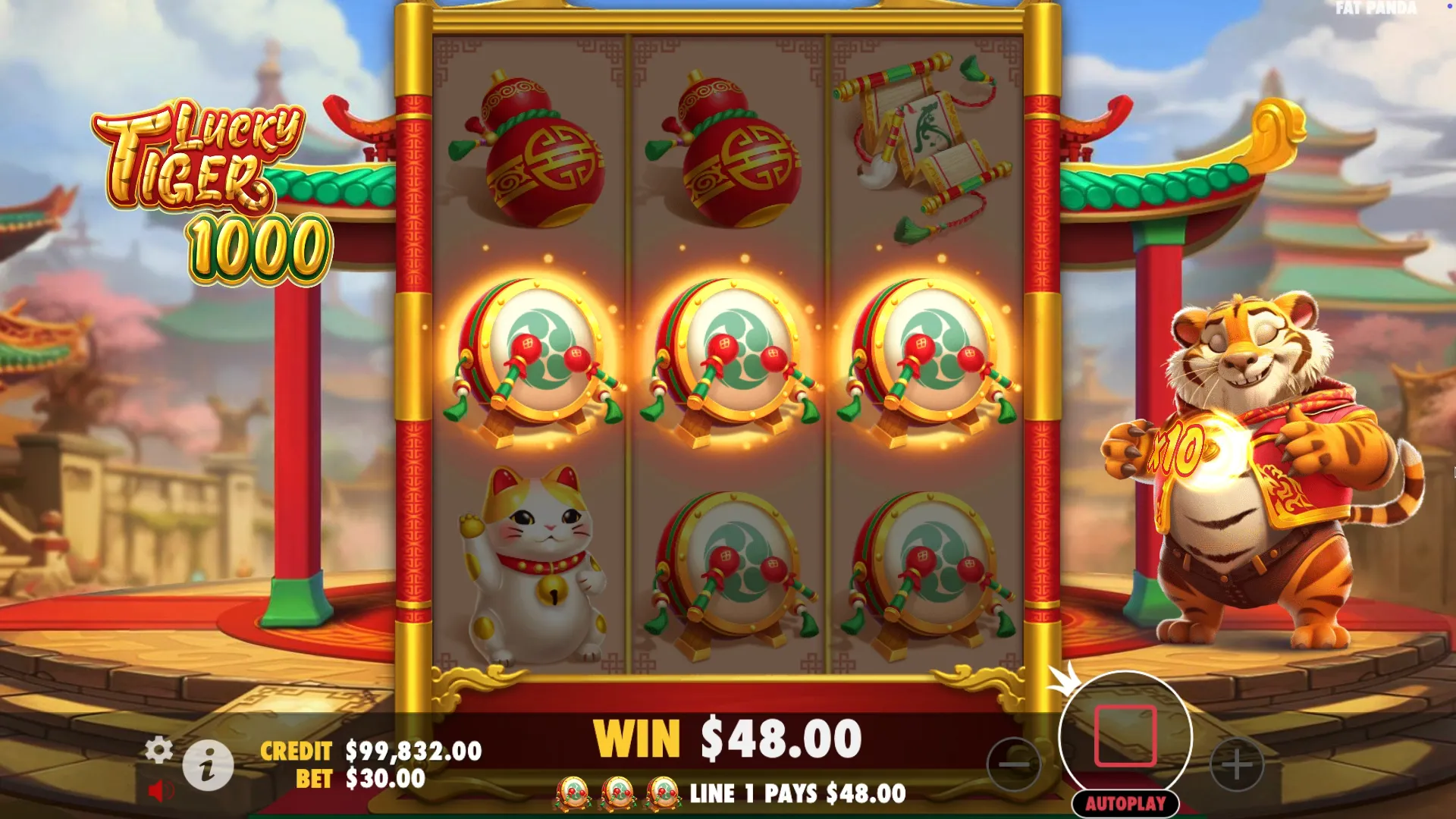 Игра на деньги Lucky Tiger 1000