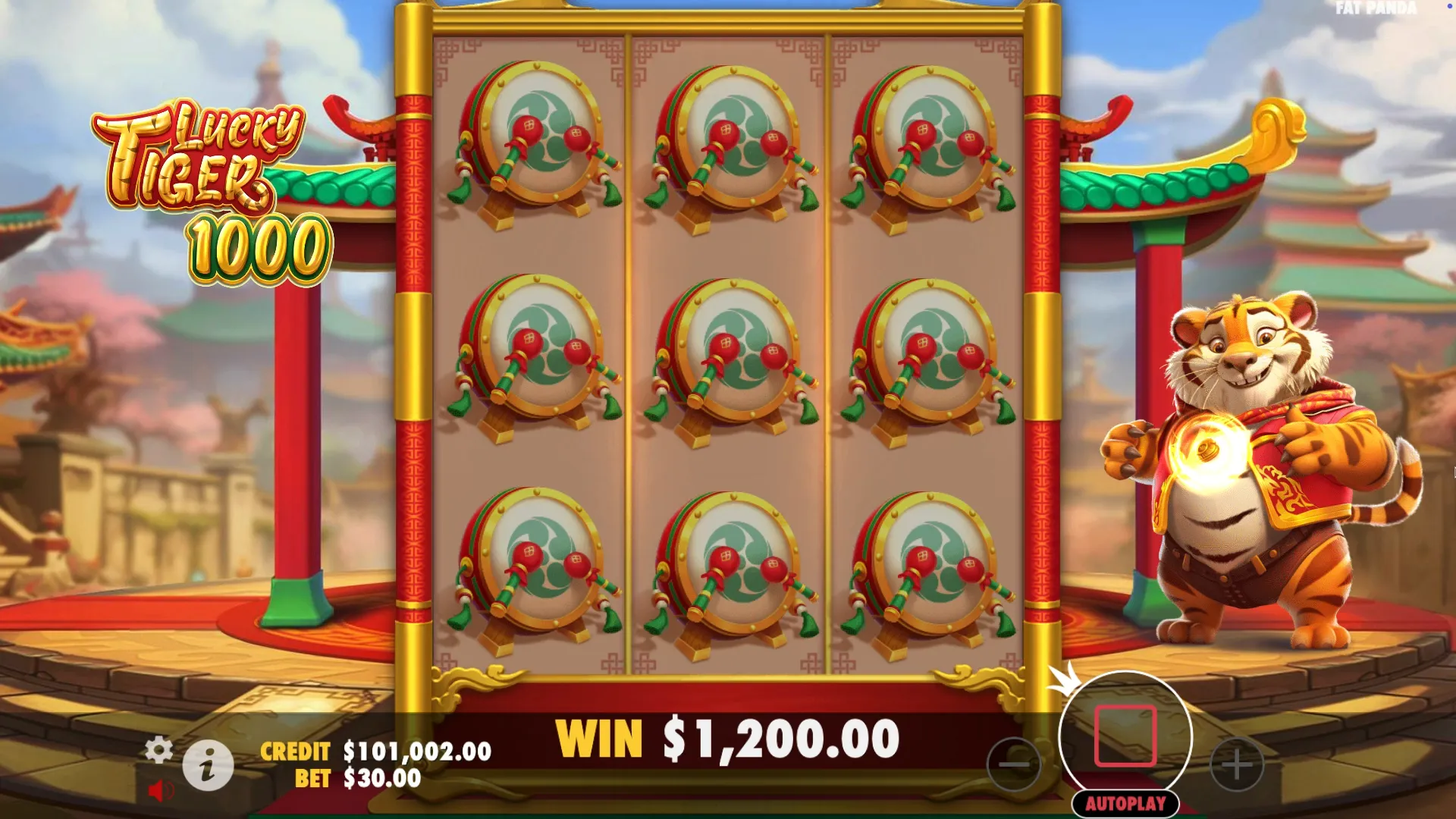 Играть в Lucky Tiger 1000 онлайн