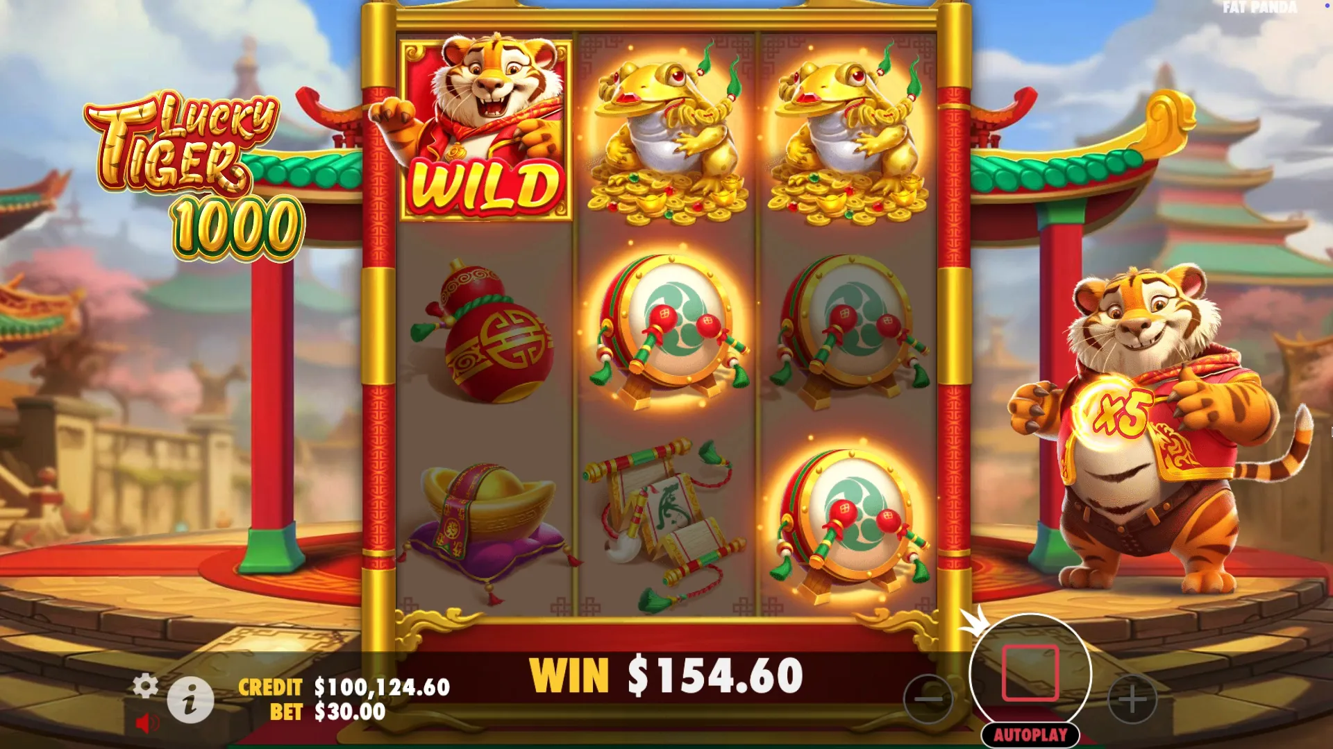 Слот Lucky Tiger 1000 на деньги