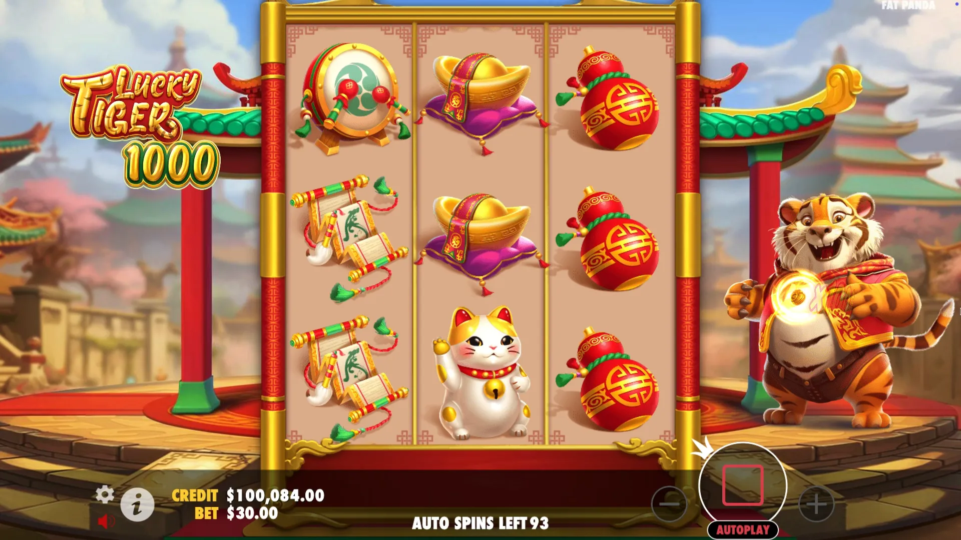 Играть в Lucky Tiger 1000 с бонусами
