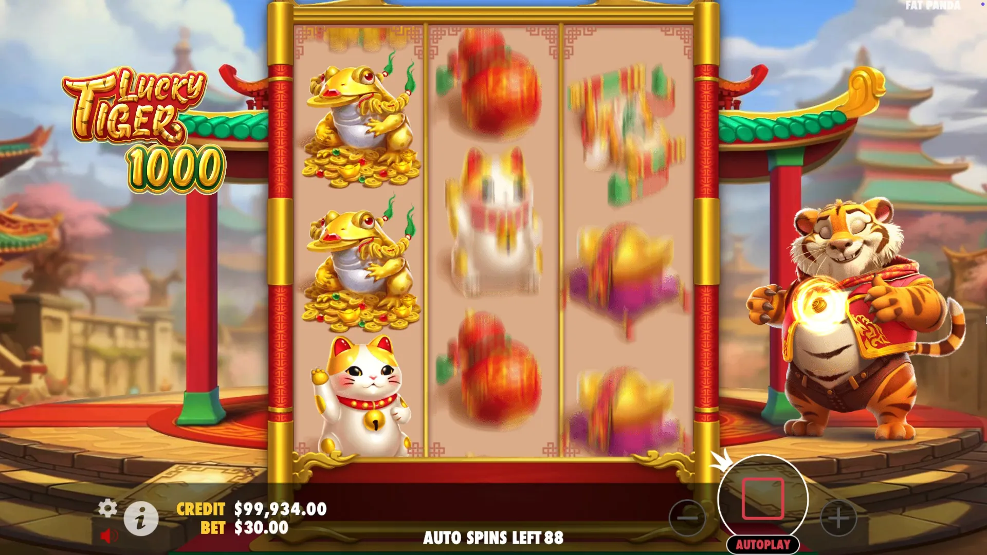 Сайт игры Lucky Tiger 1000