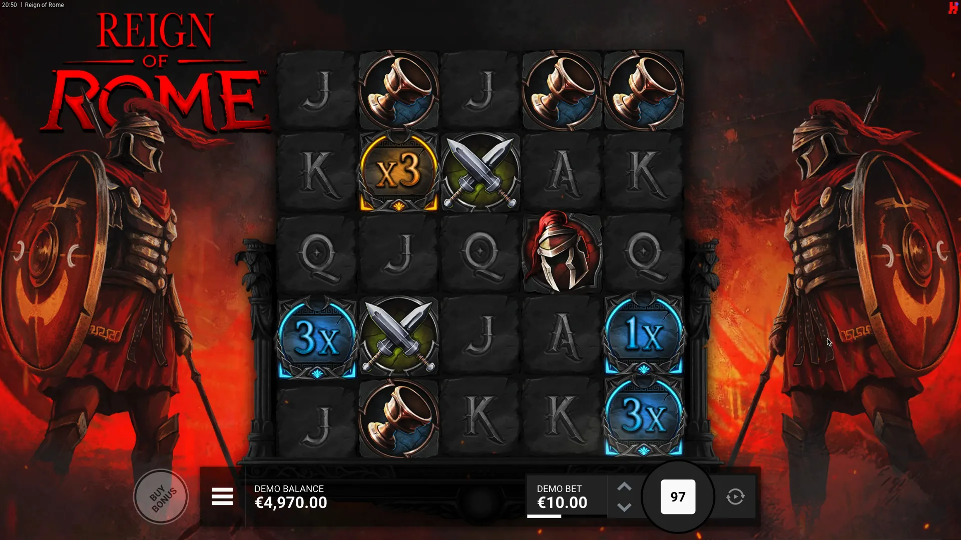 Online game Reign of Rome