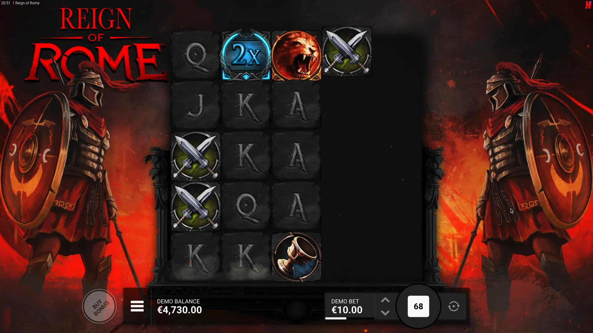 Game for money Reign of Rome