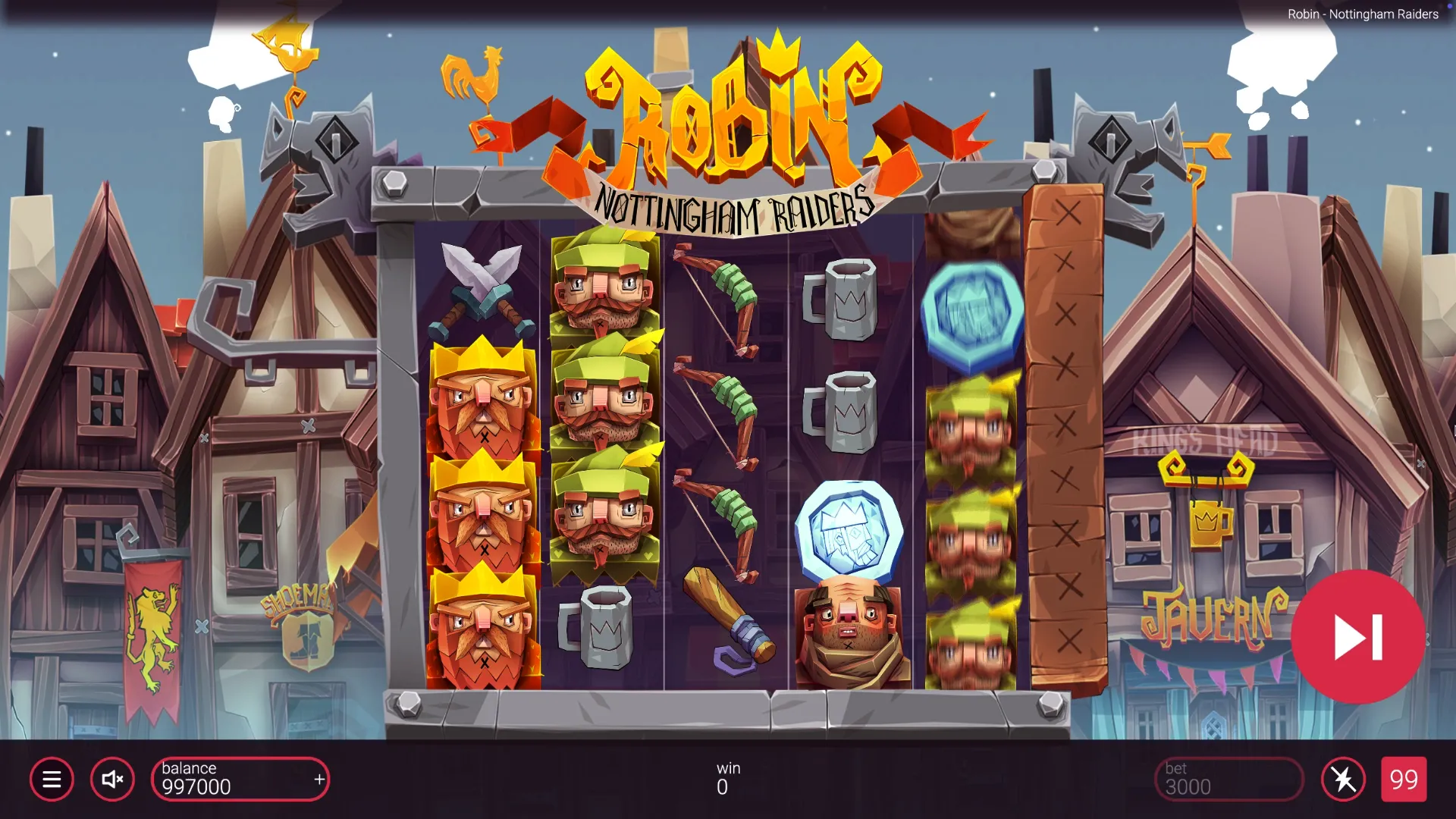 Онлайн-игра Robin Nottingham Raiders