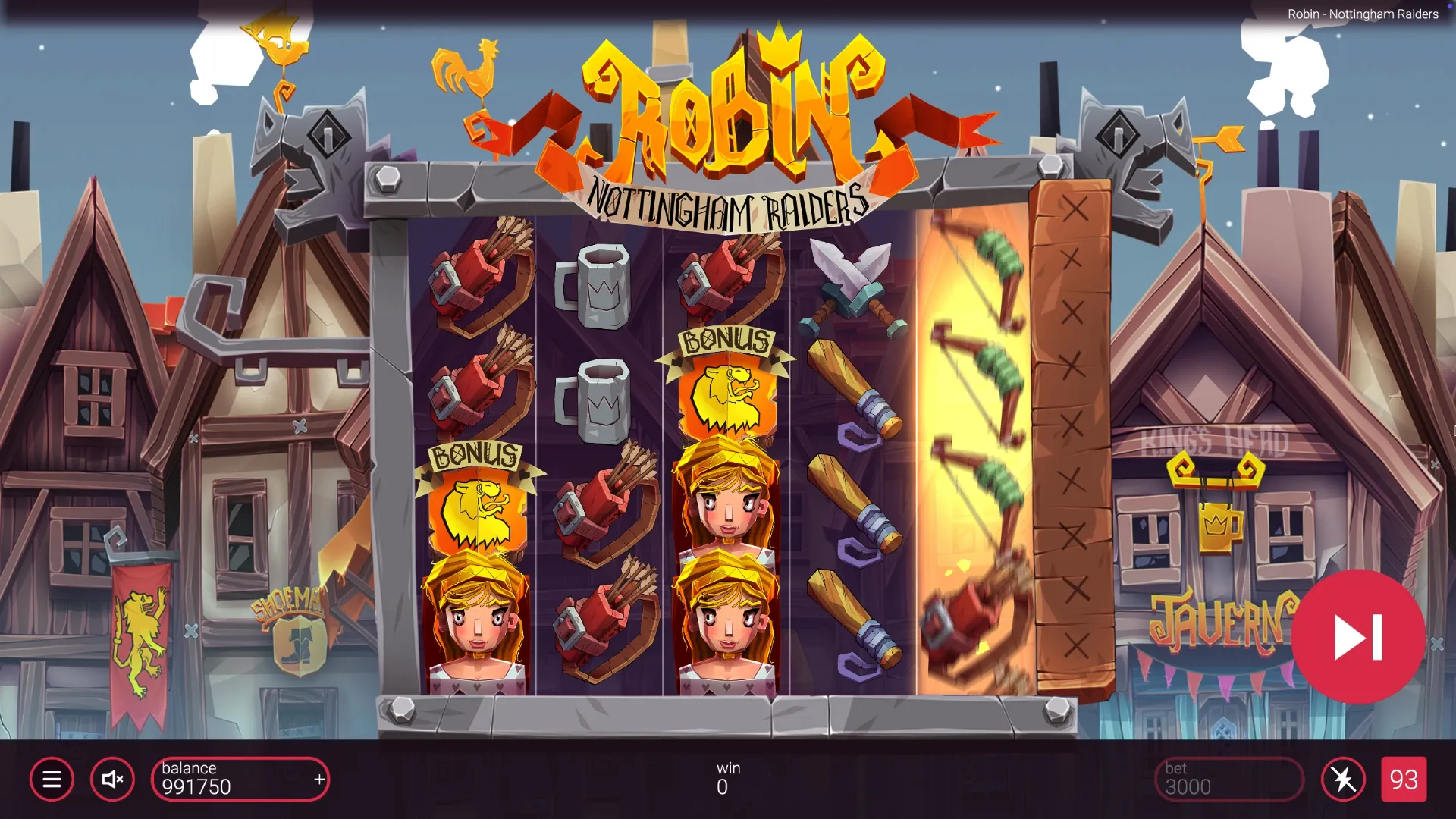 Играть в Robin Nottingham Raiders бесплатно