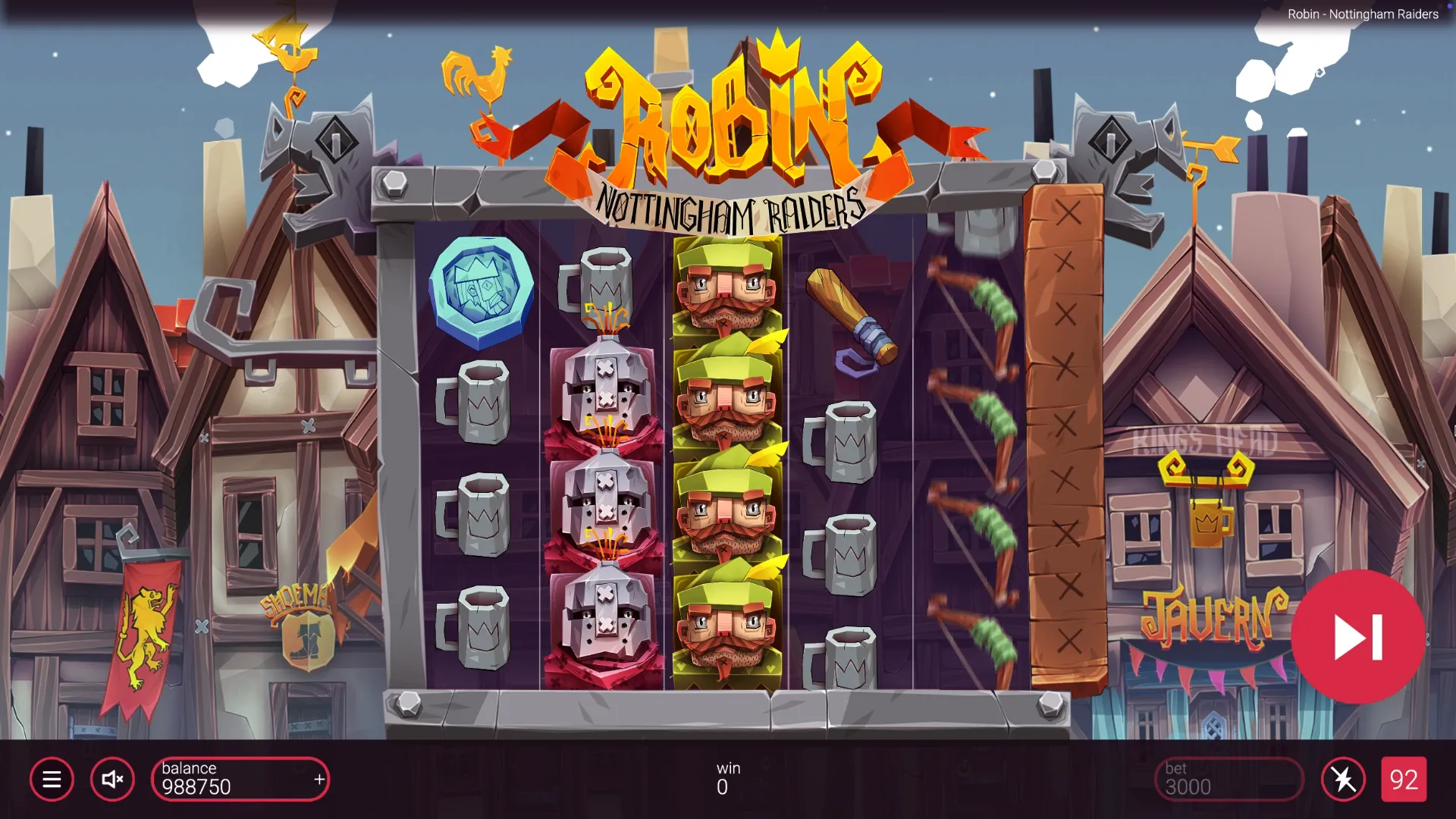 Сайт игры Robin Nottingham Raiders