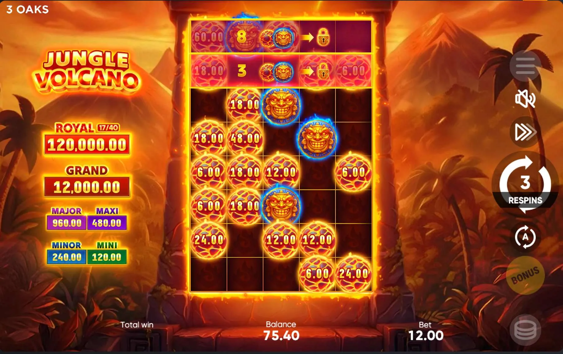 Jungle Volcano by 3 Oaks Gaming