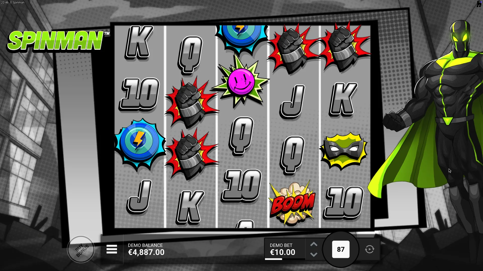 Spinman game site