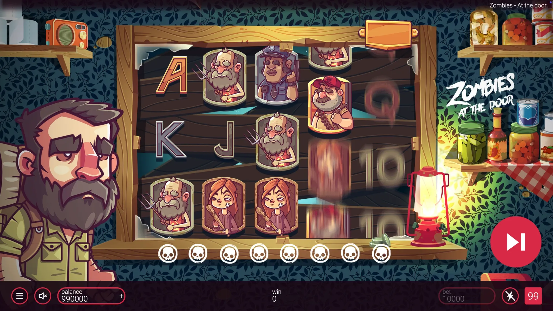 Онлайн-игра Zombies At The Door