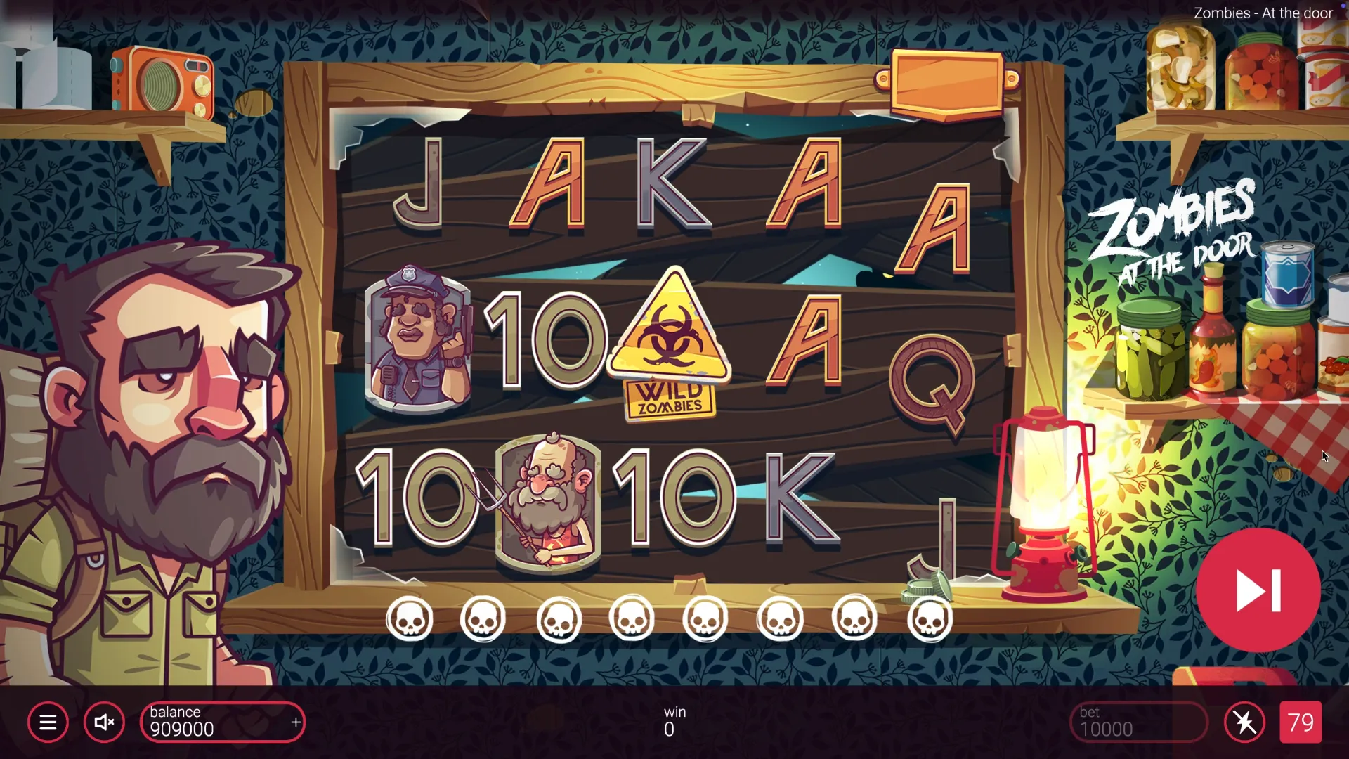 Играть в Zombies At The Door бесплатно