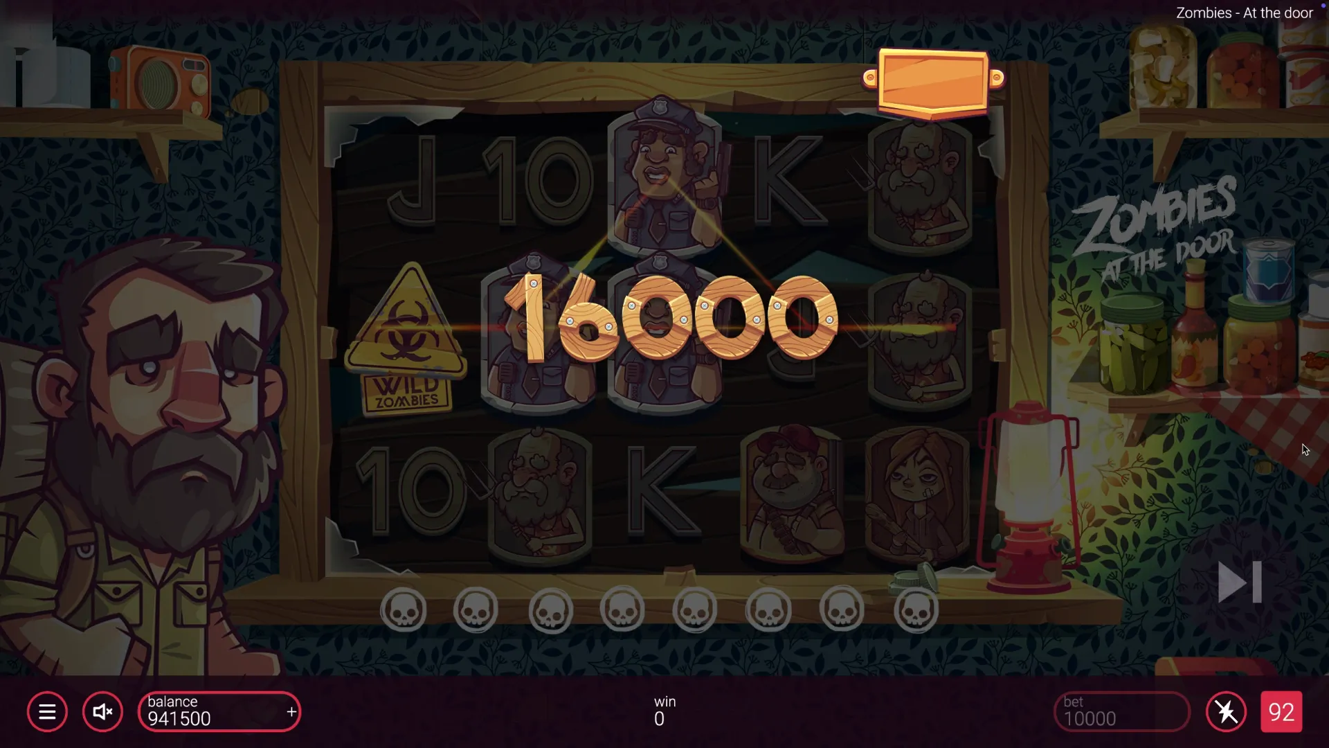 Сайт игры Zombies At The Door